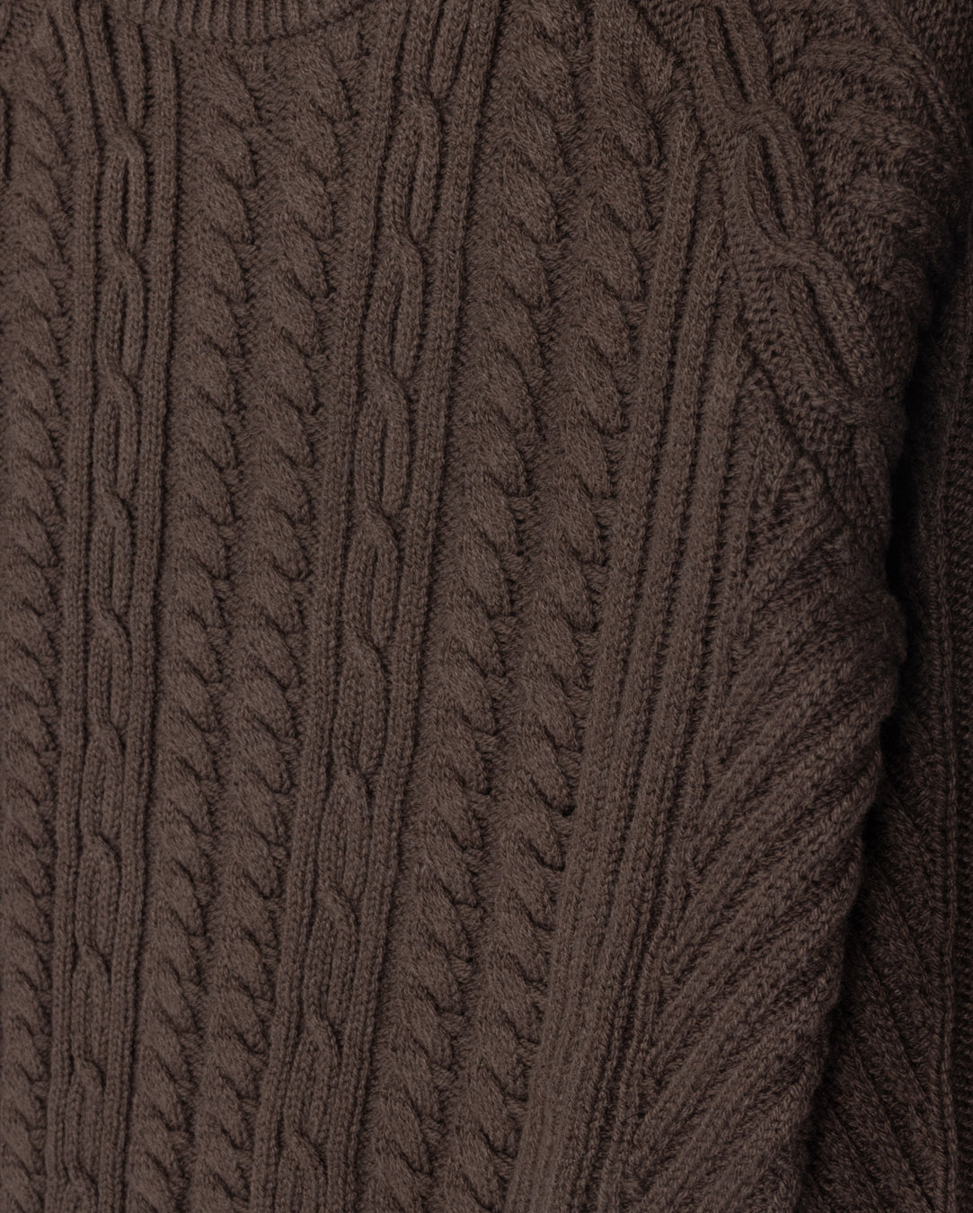 Braided Knit Detailed Sweater C-20284