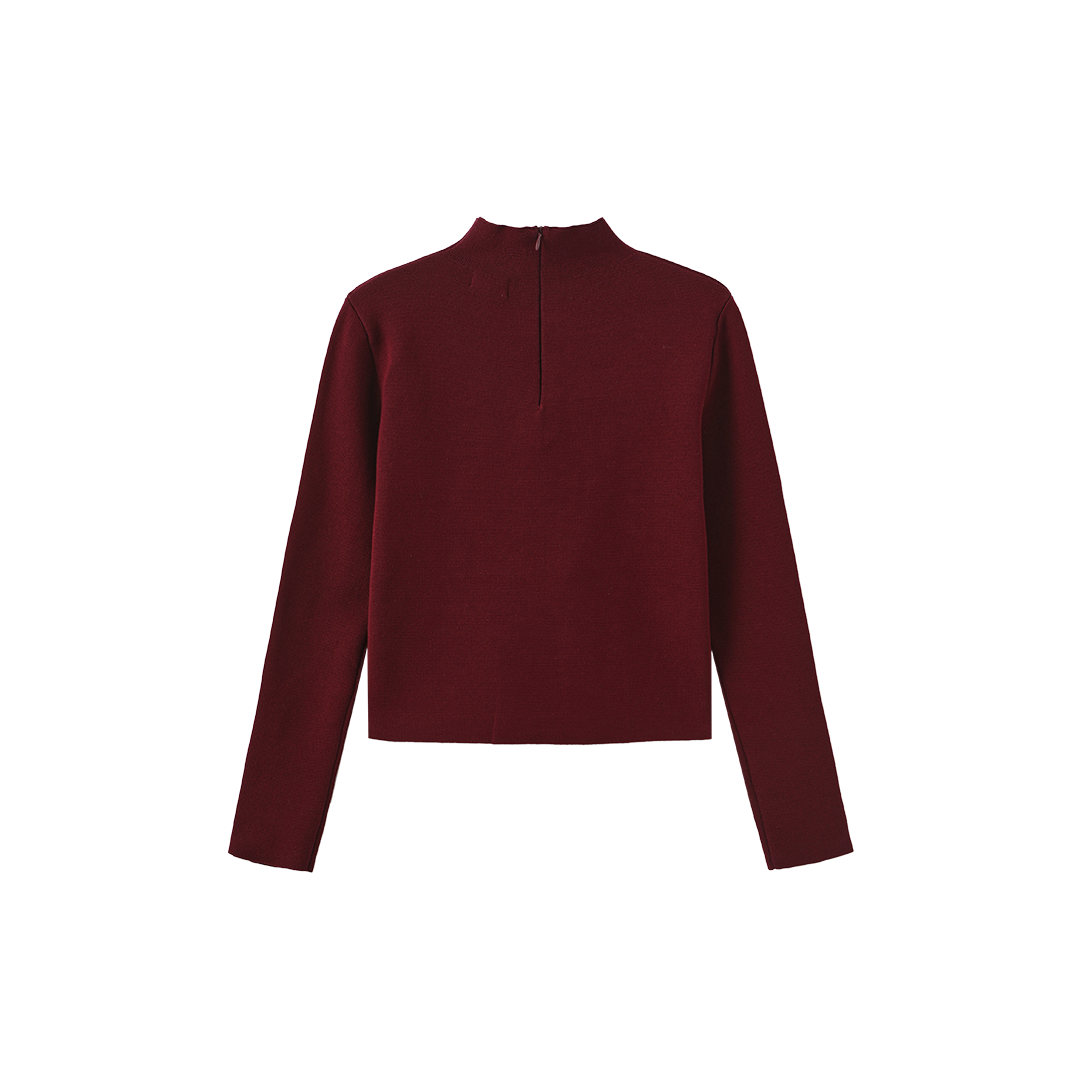 Floral Jacquard Sweater