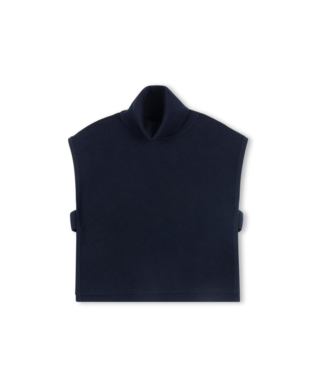 Turtleneck Knit Vest