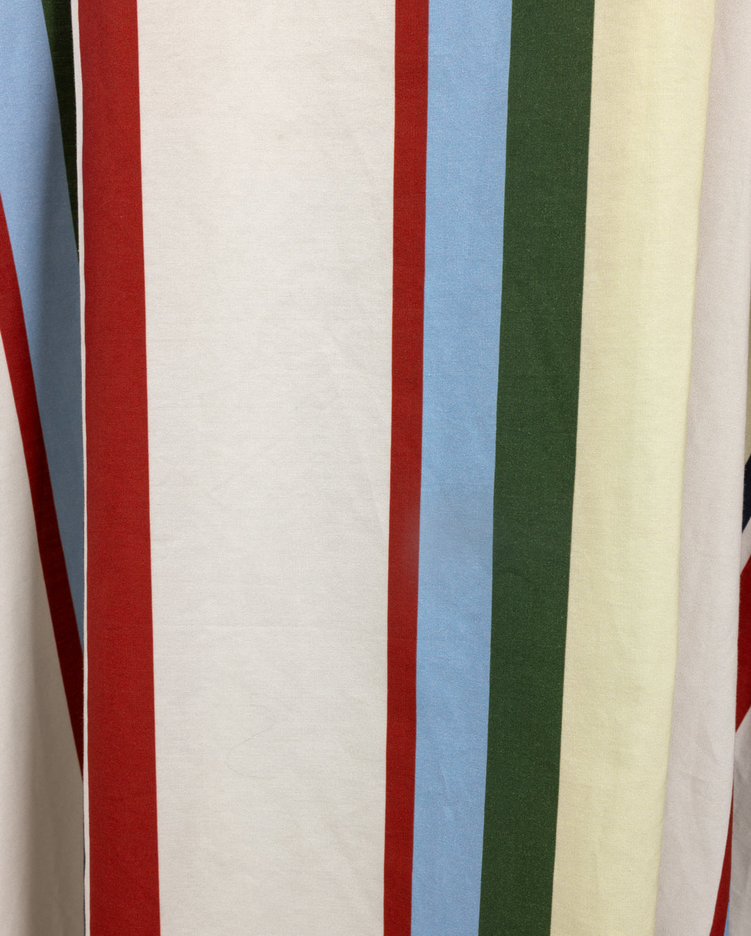 Poplin Striped Cape Sleeve Dress