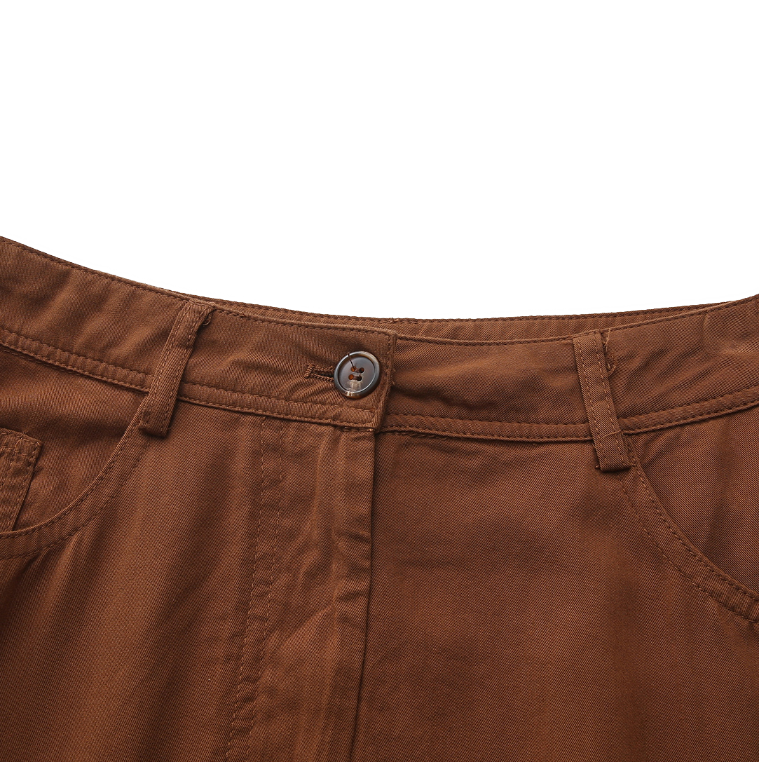 Straight Fly Front Skirt