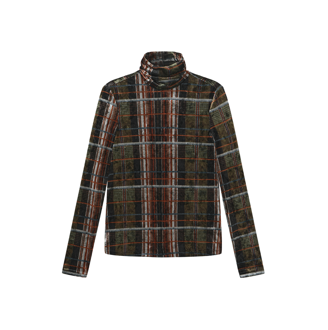 Eton Velvet Basic Turtleneck