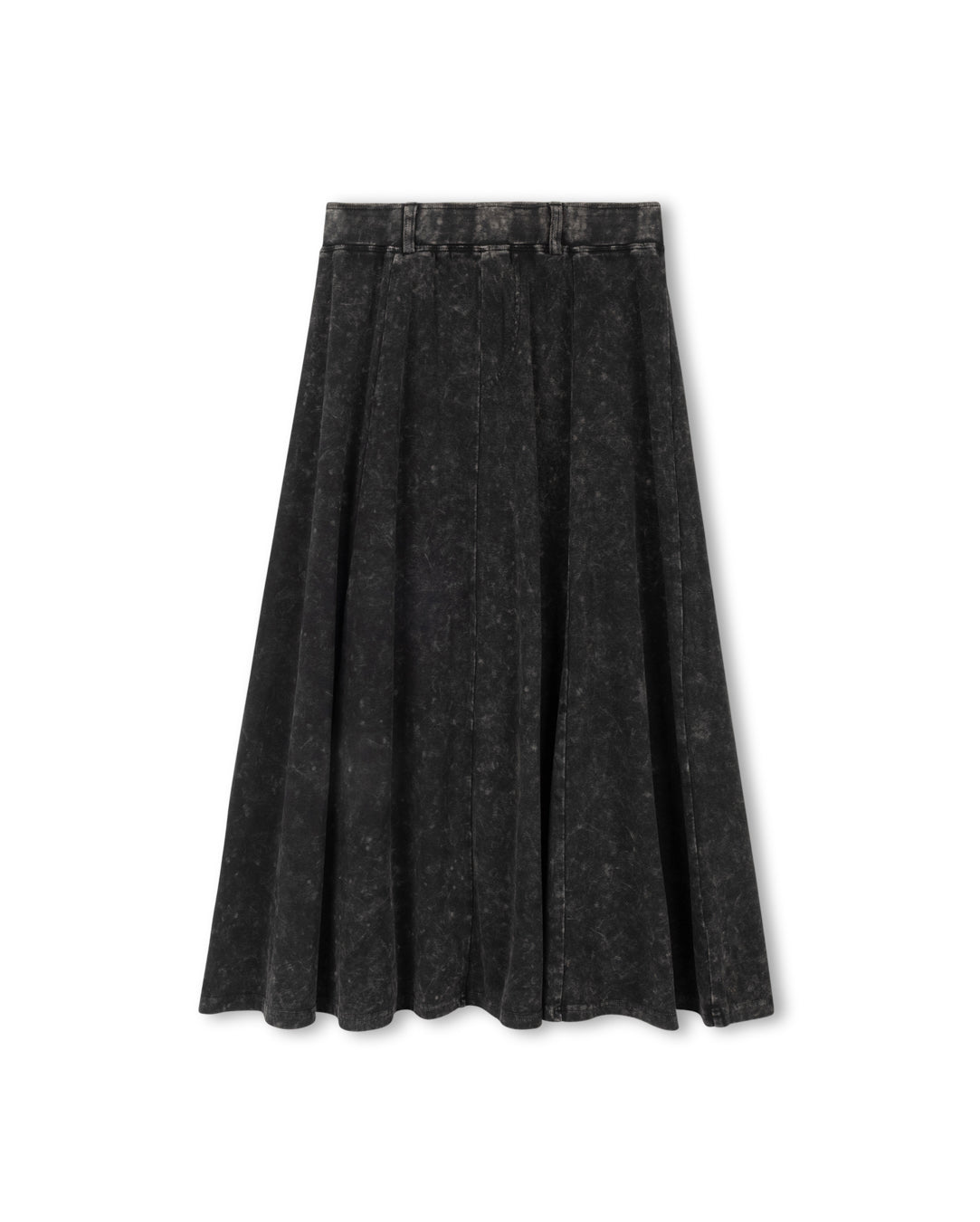 Mineral Wash Panel Flyfront Skirt - Junees