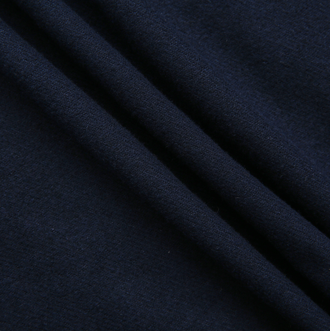 Pleated Waist Wool Dress