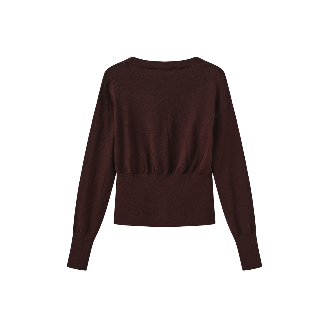 Single Button Overlay Top
