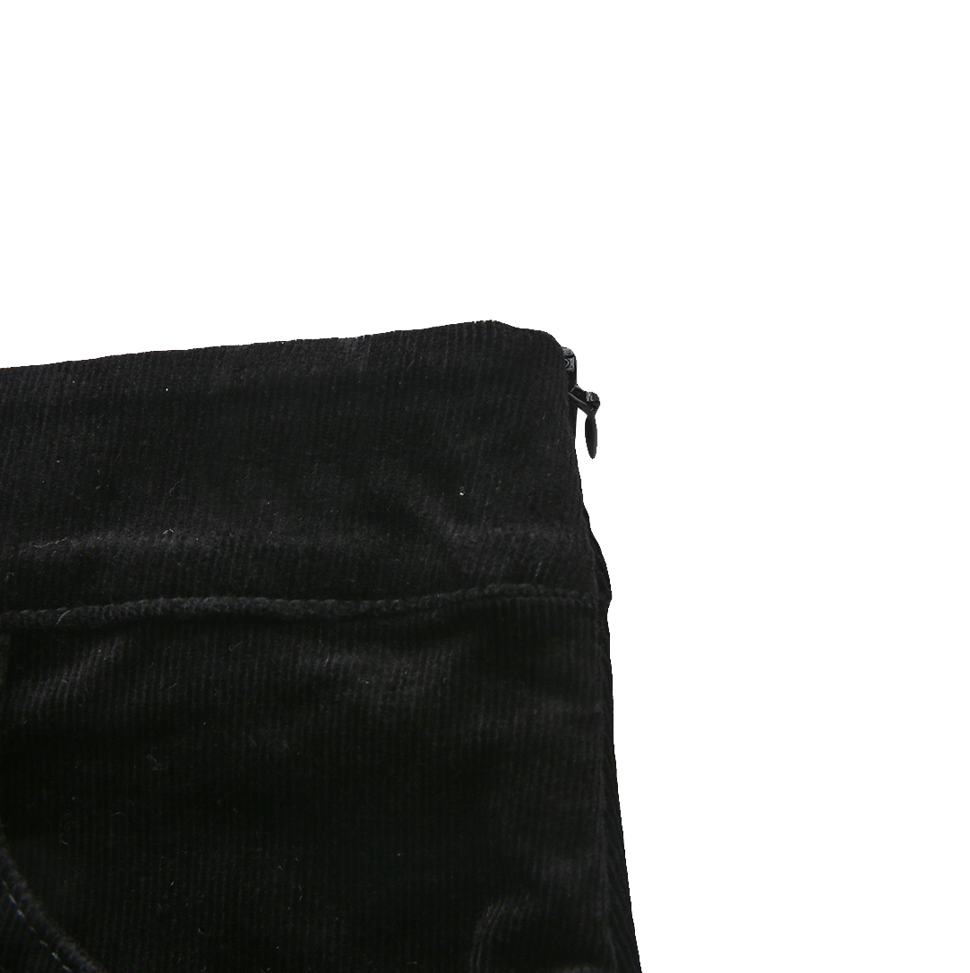 Rustic Drop Paneled Corduroy Skirt
