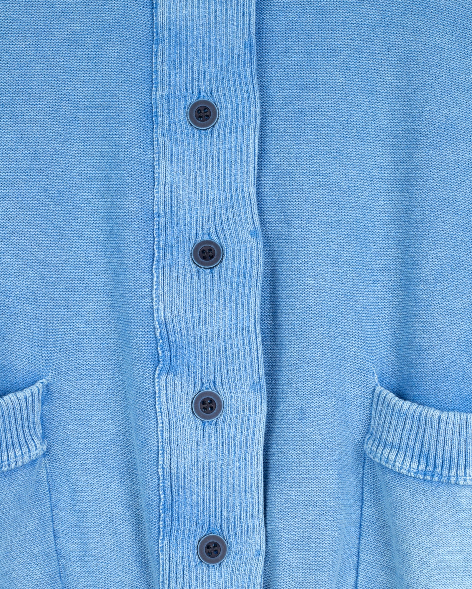 Thin Knit Mineral Wash Cardigan - Junees