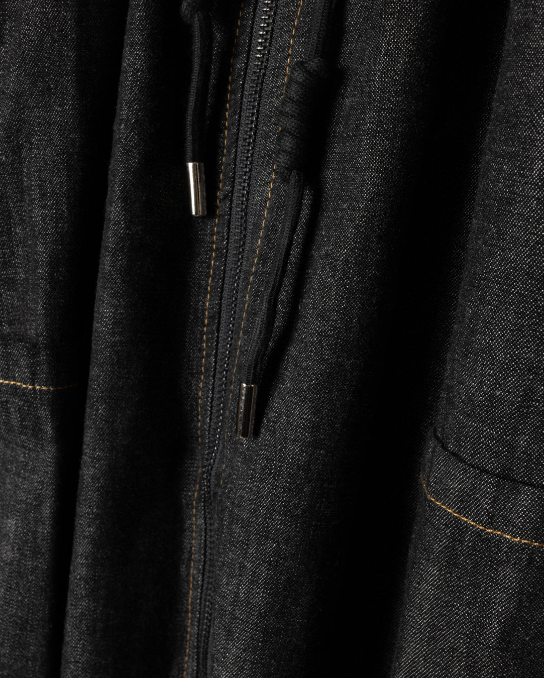 Denim Swing Zipper Dress