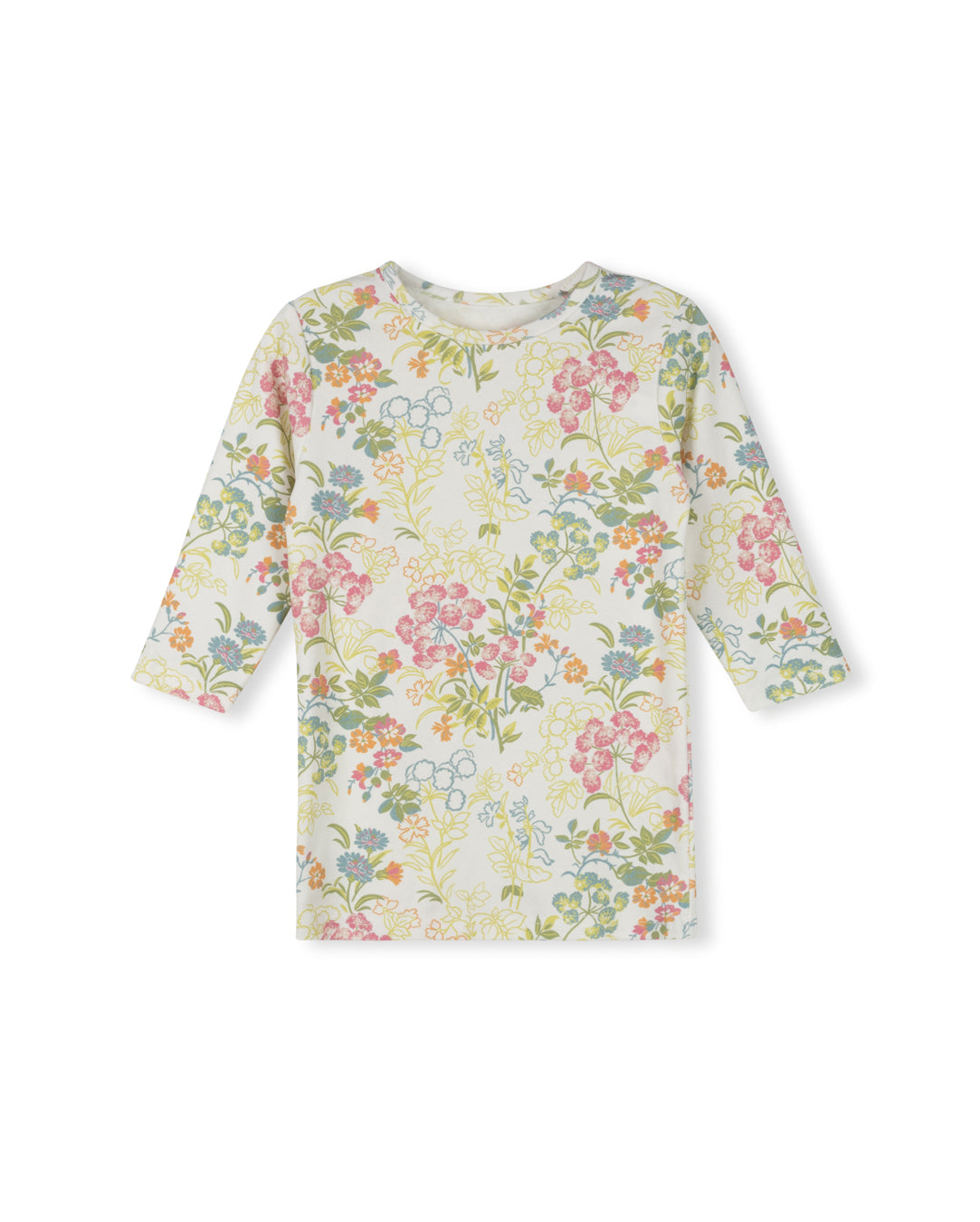 Small Print Fitted Tee - Junees