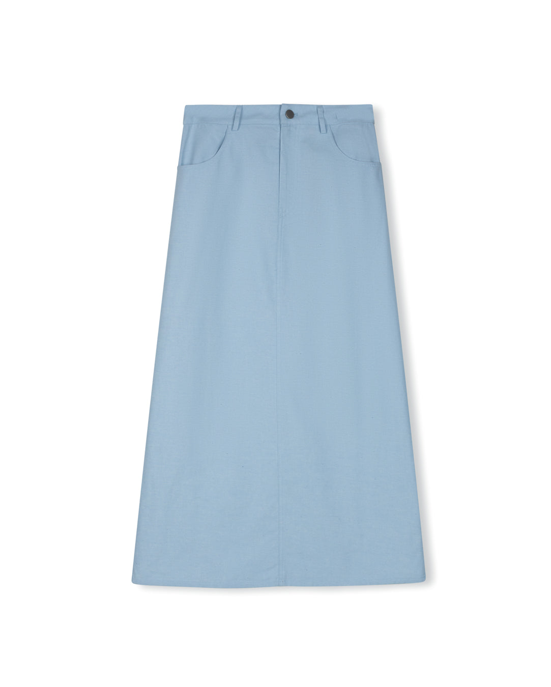 Denim Straight Fly Front Skirt - Junees