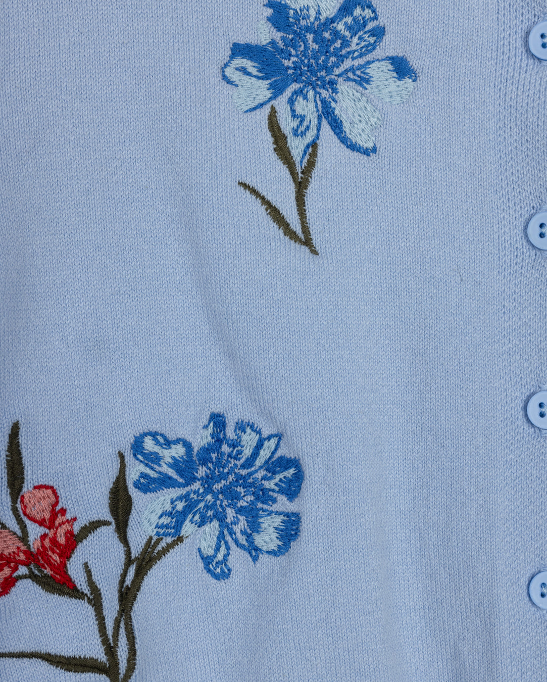 Yanny Floral Knit Cardigan