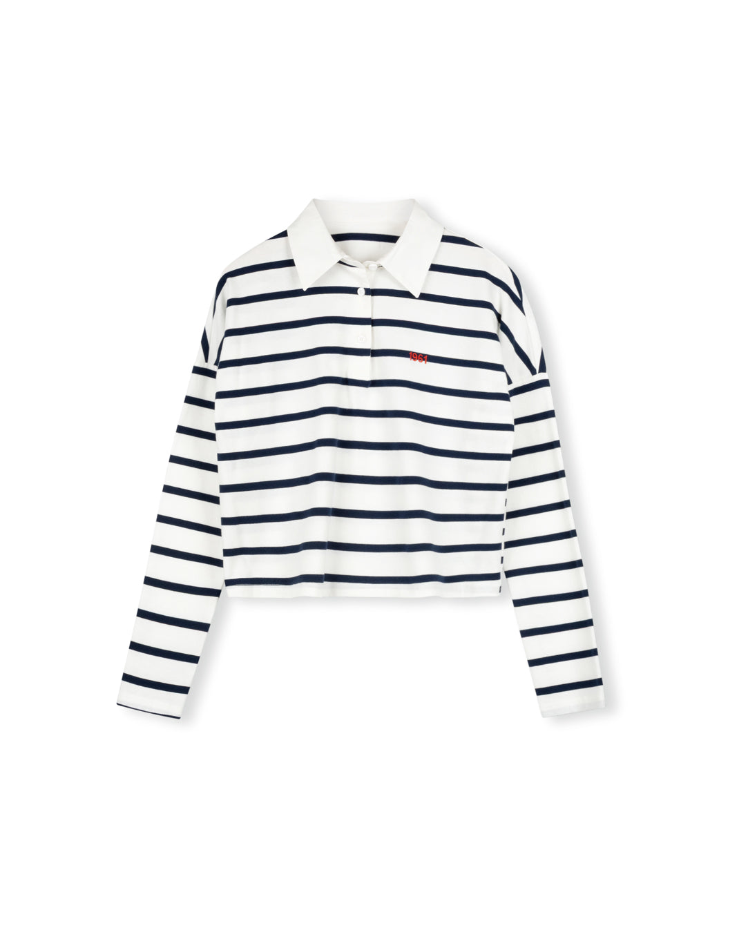 Striped Collared Tee - Junees