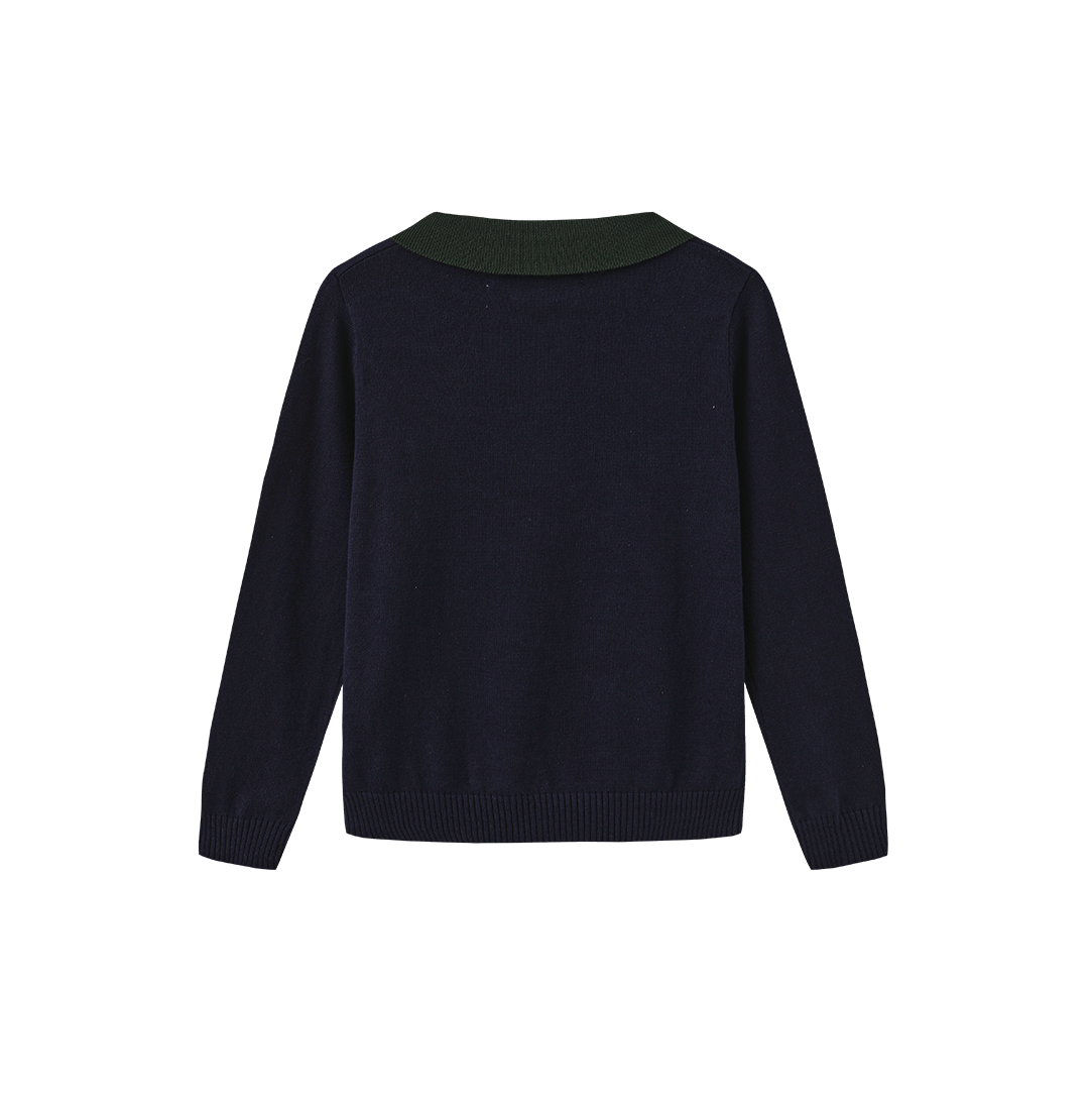 Tanvi Knit Collar Sweater