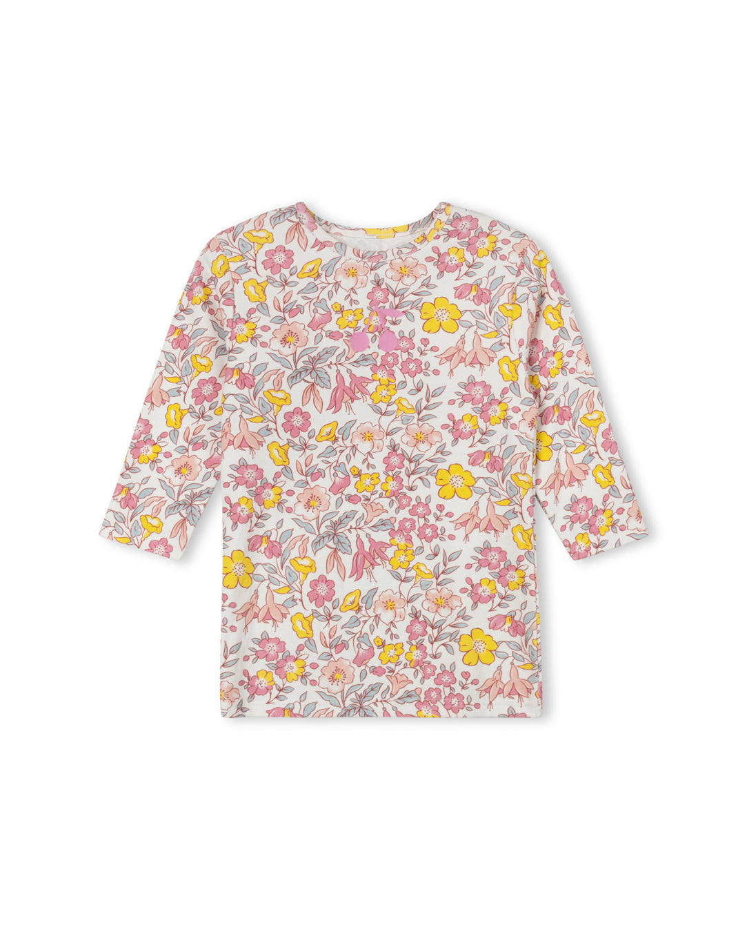 Small Print Fitted Tee - Junees