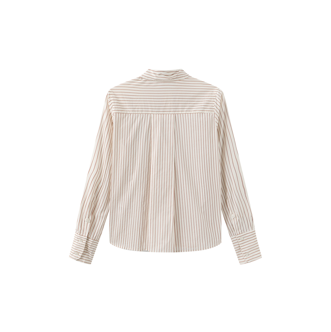 Stripe Crest Button Down