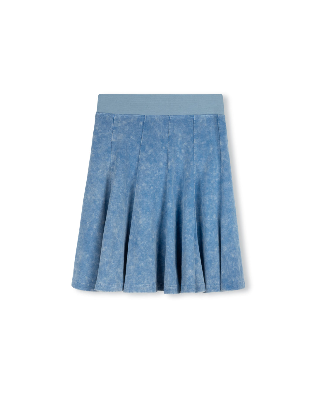 Elastic Waist Panel Knee Skirt - Junees