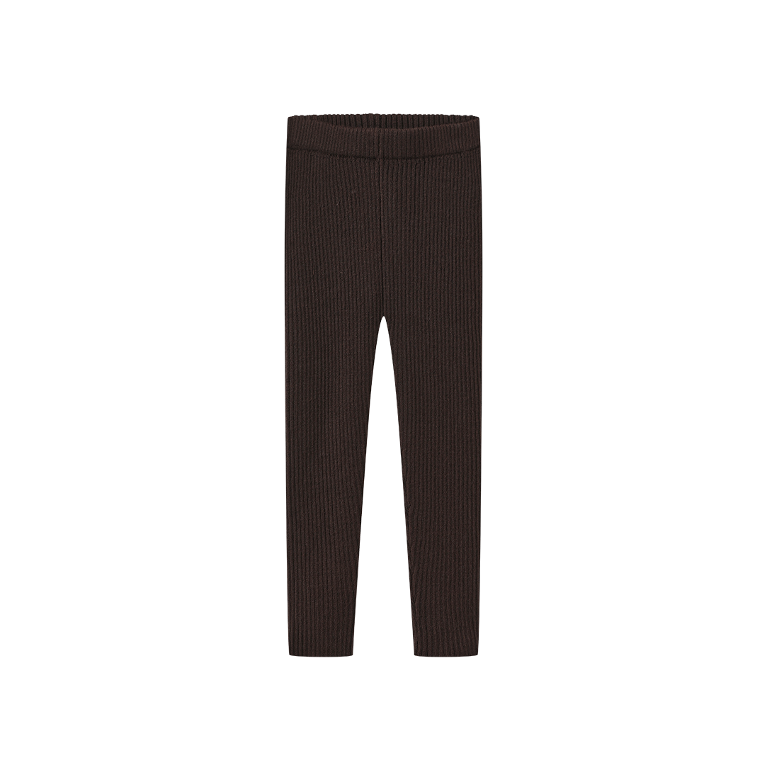 Finer Ribbed Knit Leggings