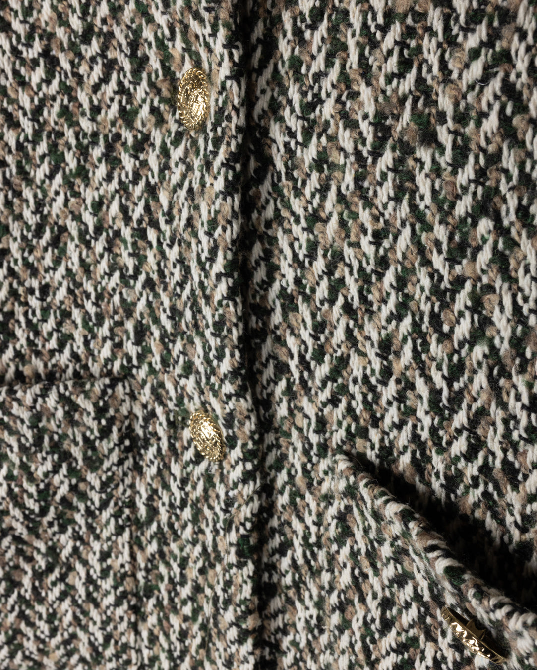 Tweed Crop Jacket W-20669