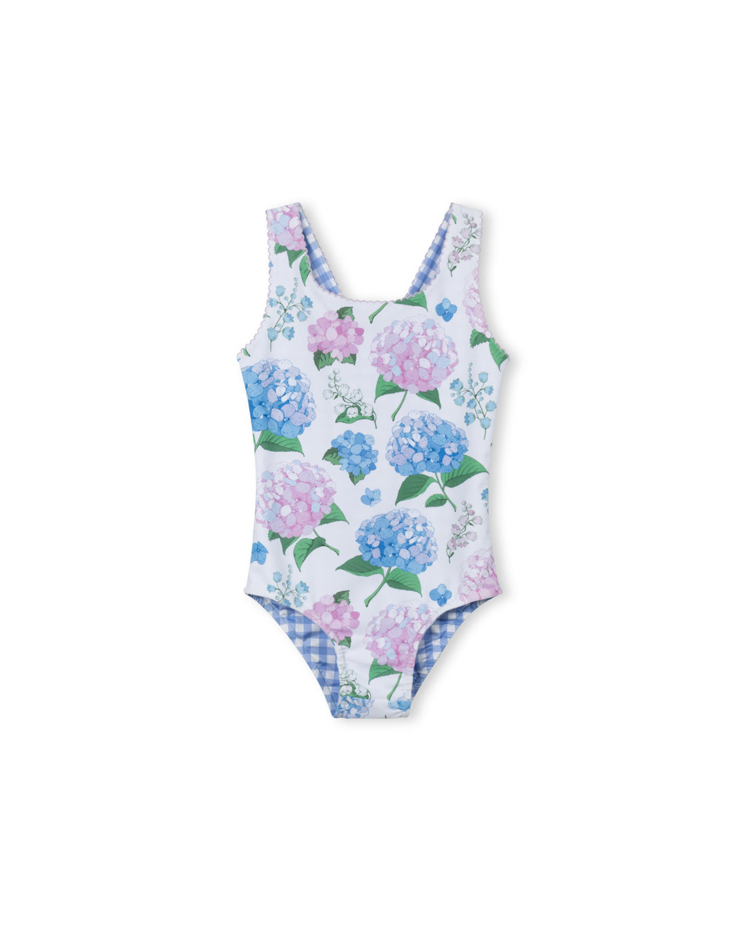 Floral Printed Reversable Swim Suit
