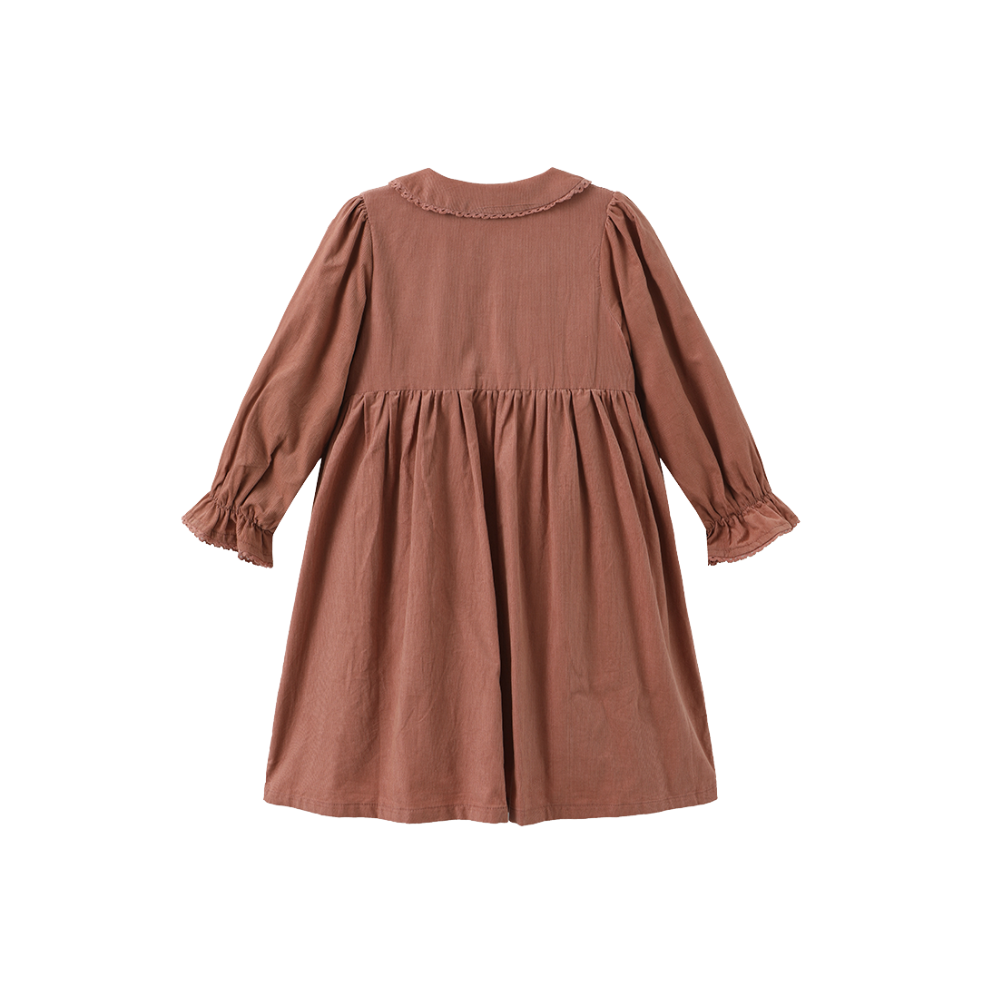 Peer Smocked Top Button Down Dress