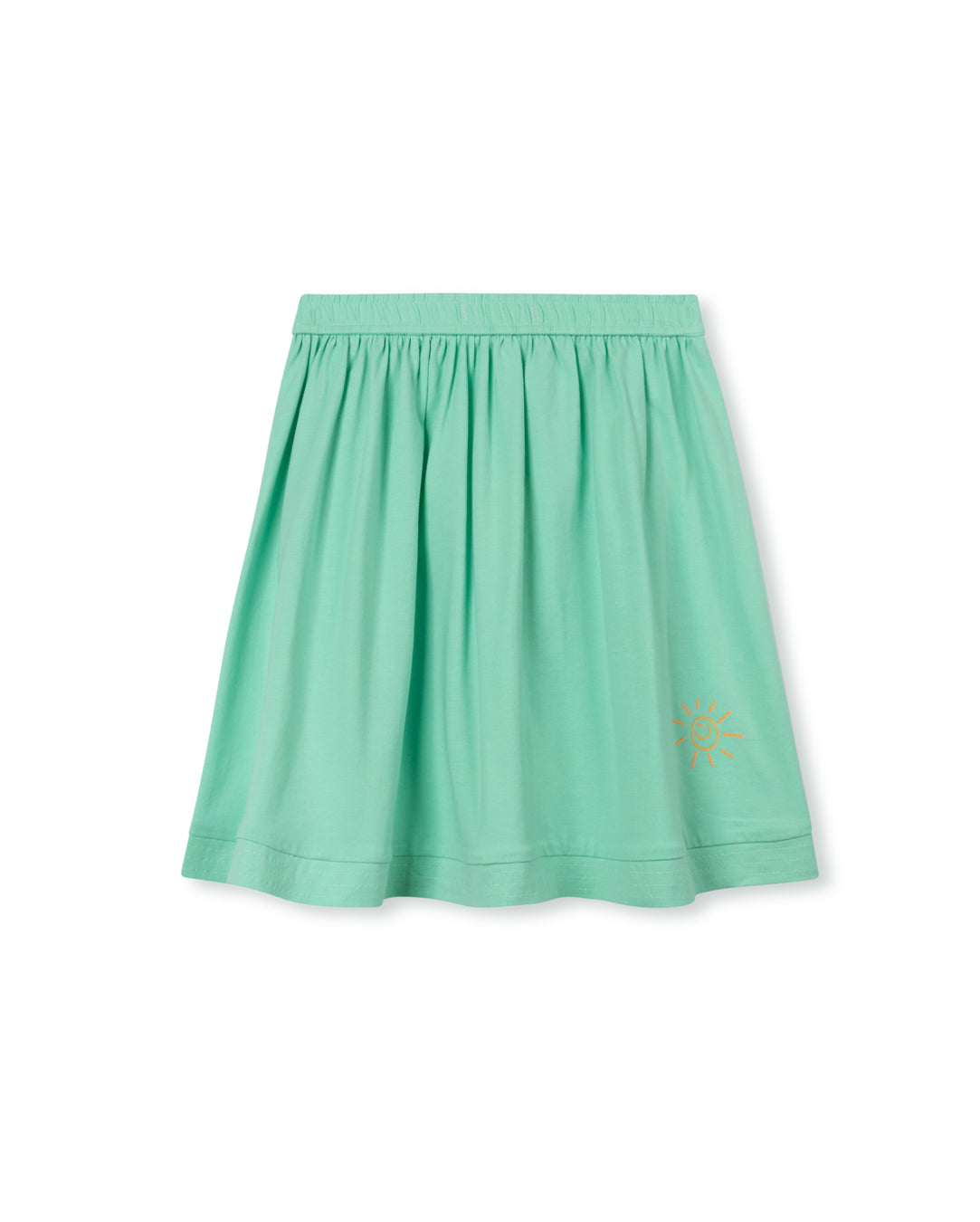 Script Printed Heart Skirt