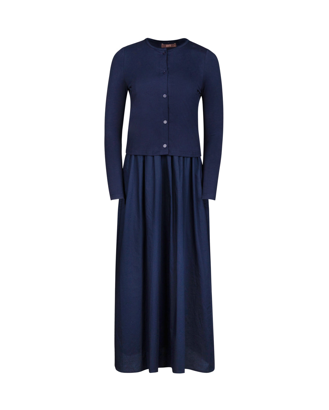 T-Shirt And Poplin Jumper - Junees