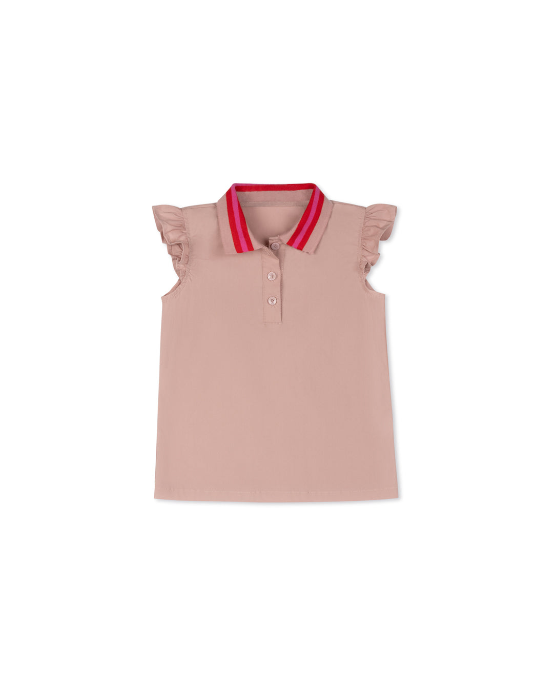 Poplin Striped Band Blouse - Junees