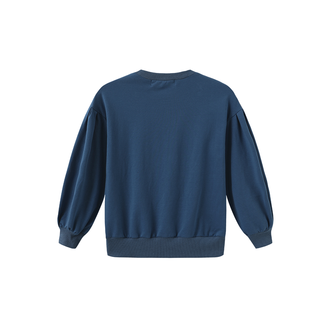 Miles Embroidered Emblem Sweatshirt