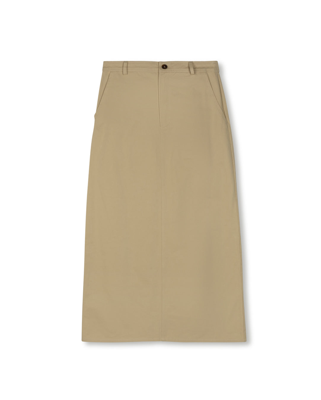 Straight Chino Skirt