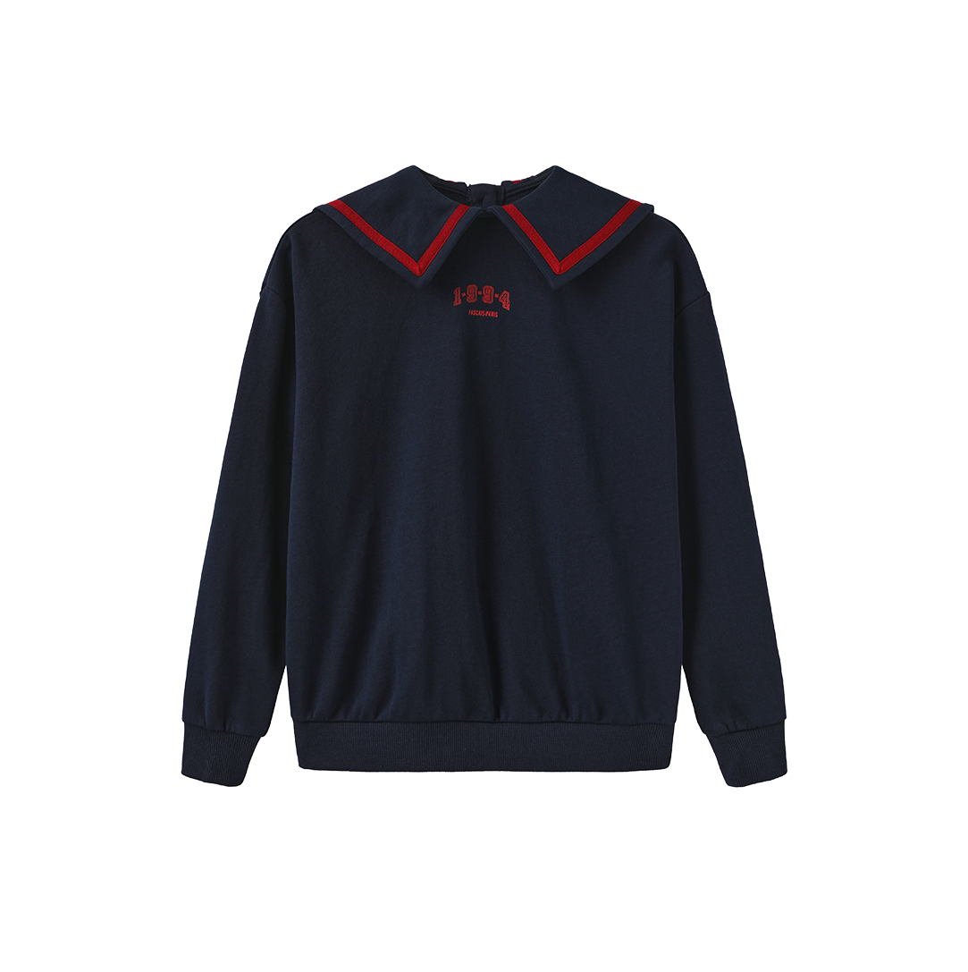 Erica Sailor Collar Sweatshirt