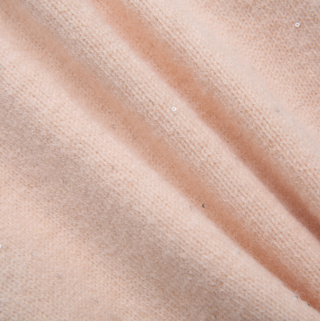 Marled Knit Tulip Cardigan