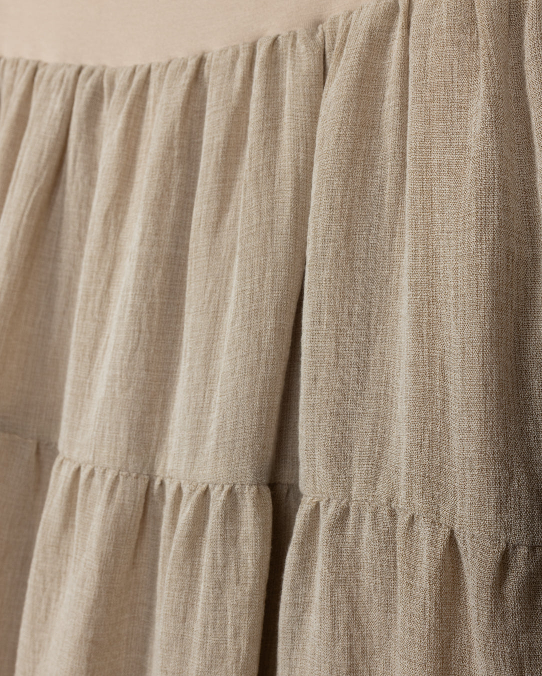 Tiered Tissue Maxi Skirt