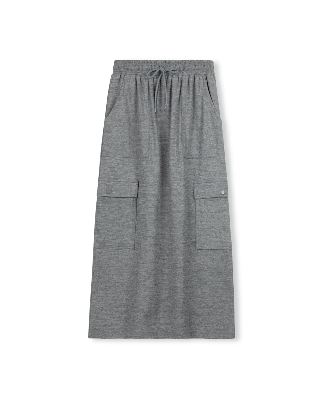 Cargo Sweat Maxi Skirt