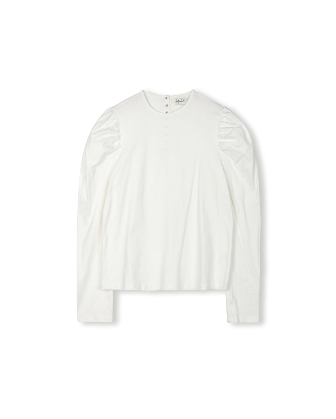 Solid Puff Sleeve Tee - Junees