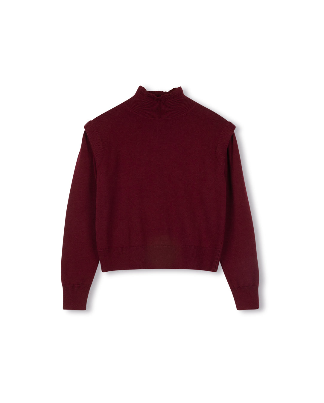 Shoulder Panel Sweater W-20412