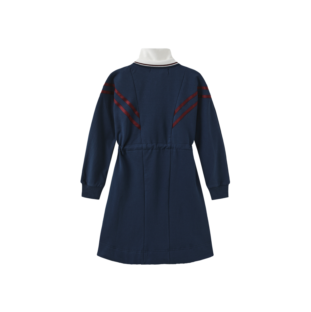 Sweatshirt Toggle Waist Dress