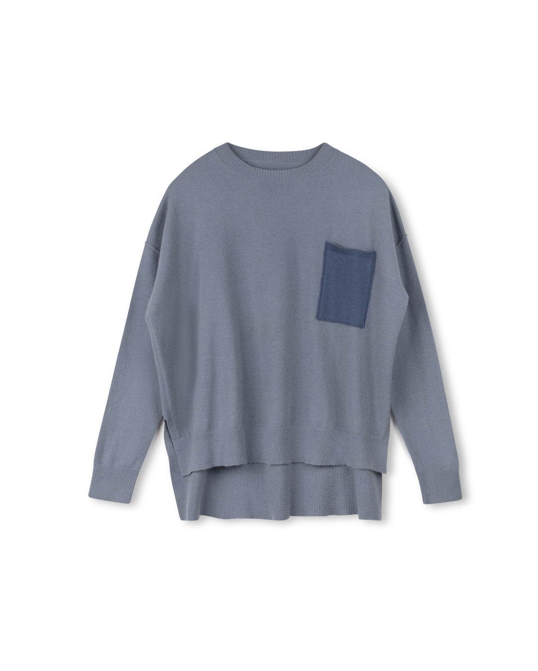 High Low Pocket Top W-20580