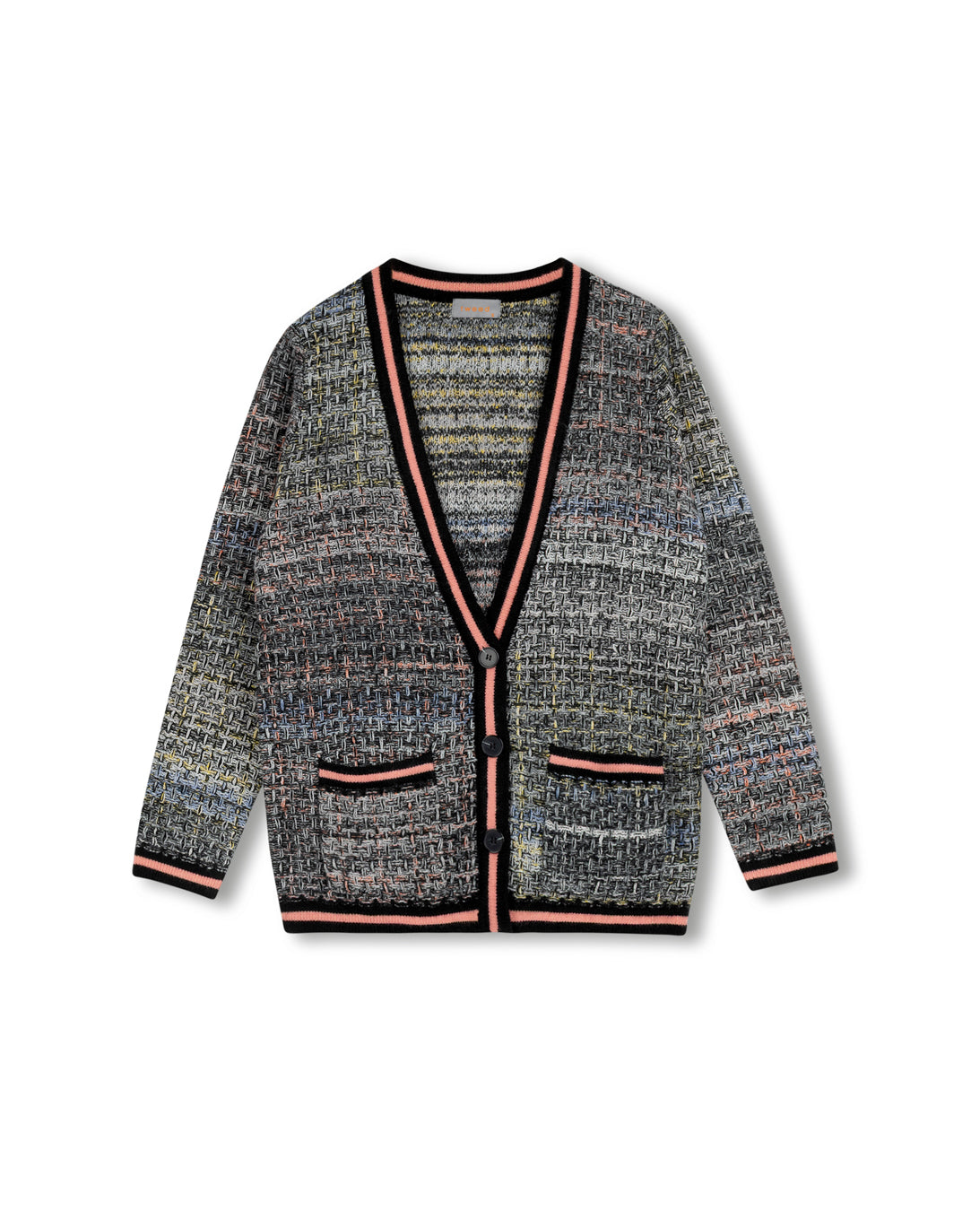 Multi Colored Cardigan W-16081