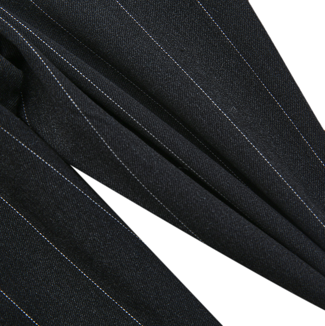 Seamed Pinstripe Pants