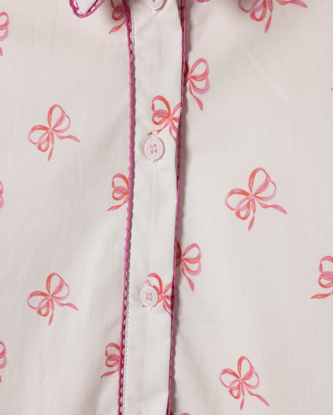 Bow Printed Bottom Tier Dress