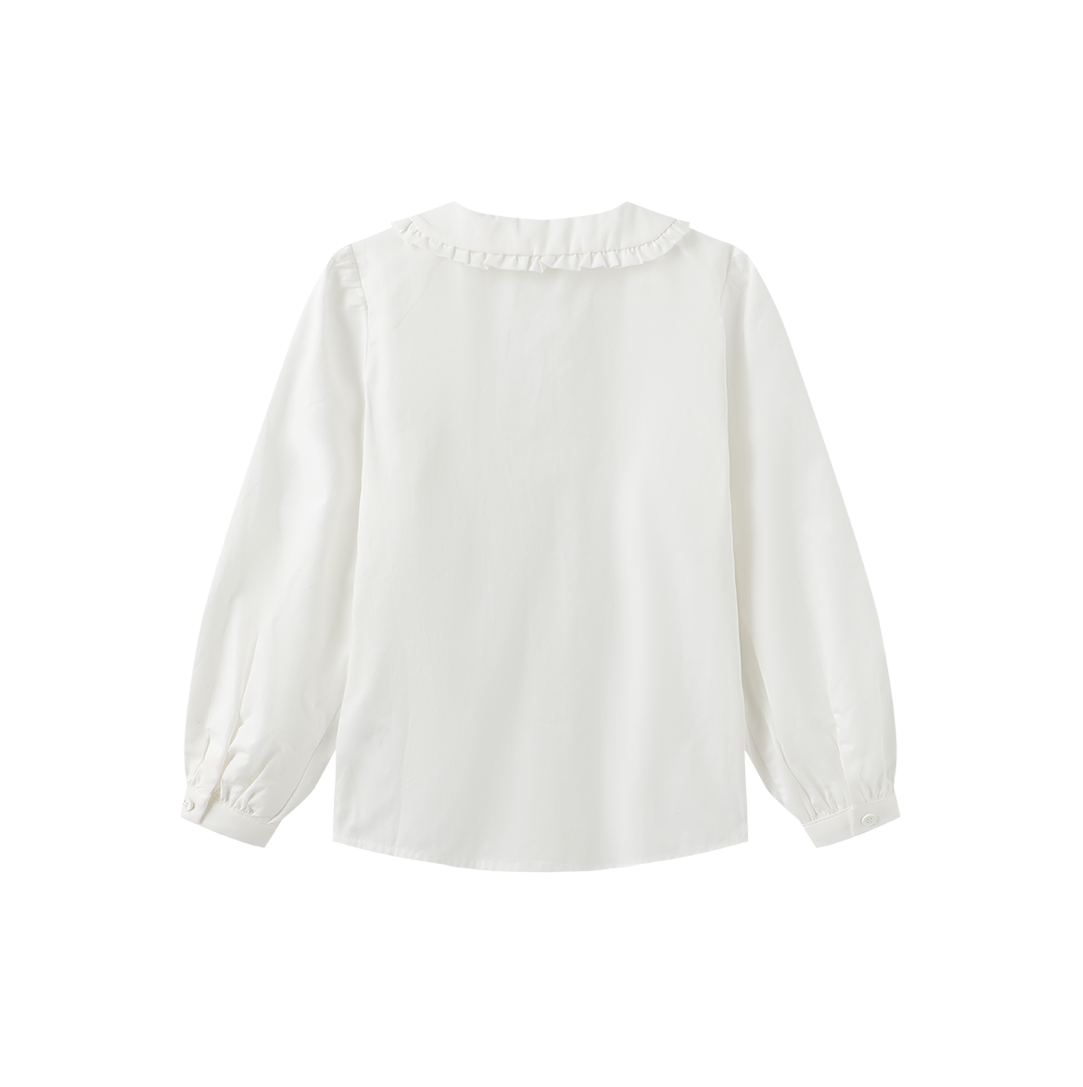 Peterpan Ruffle Trim Blouse