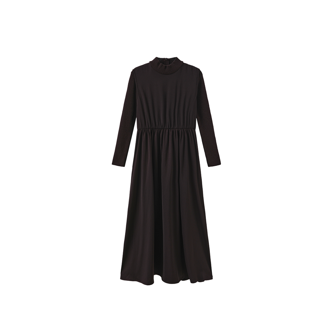 Knit Cardigan Maxi Dress Set