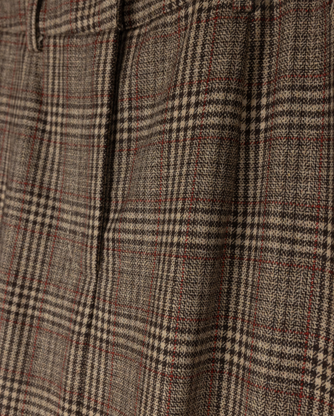 Dano Plaid  Straight Skirt W-20389