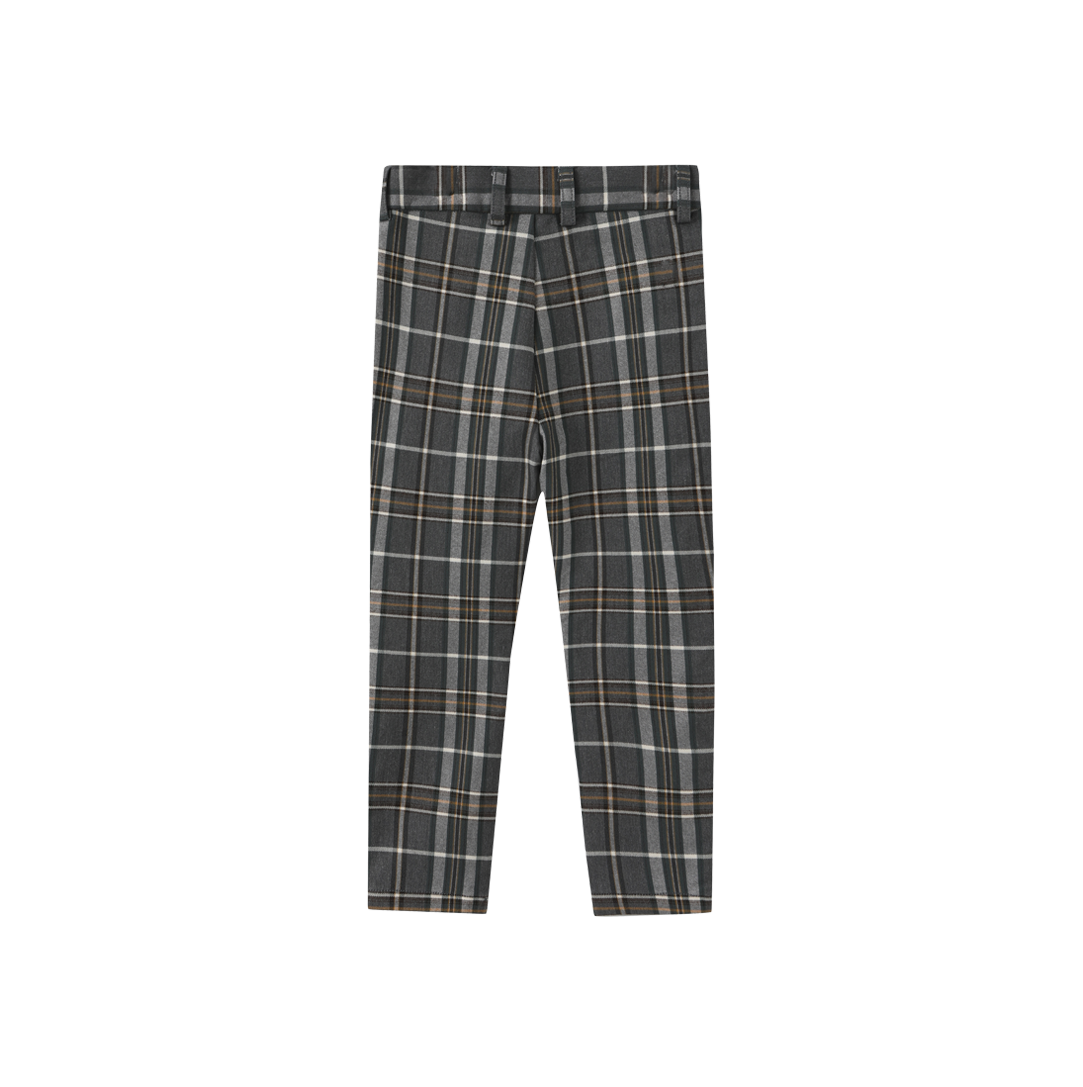 Brace Plaid Pants