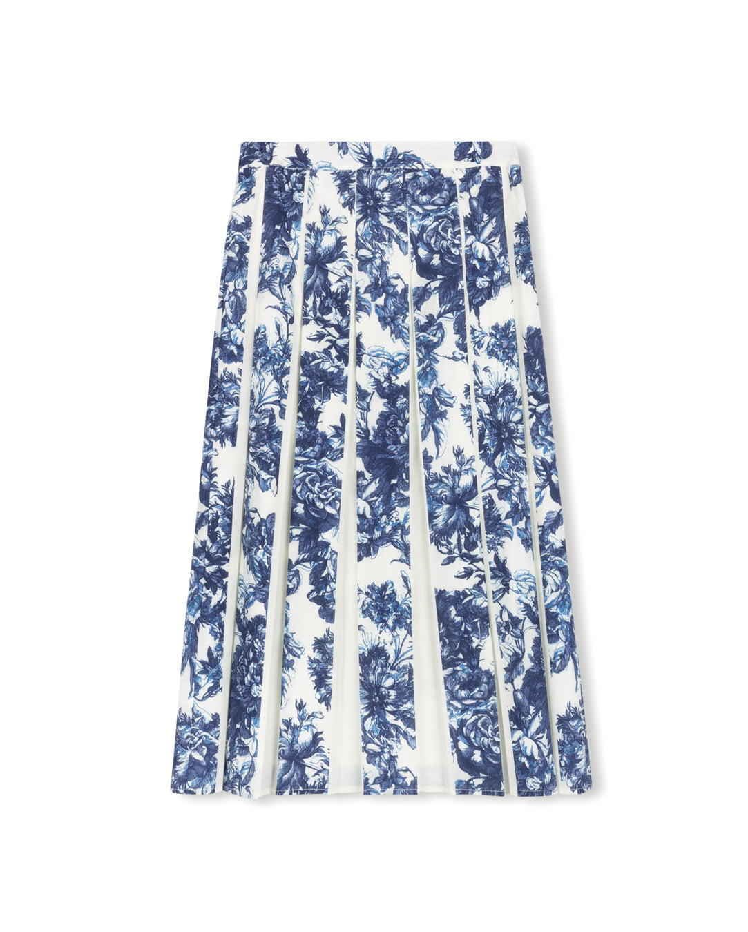 Blen Floral Pleated Skirt
