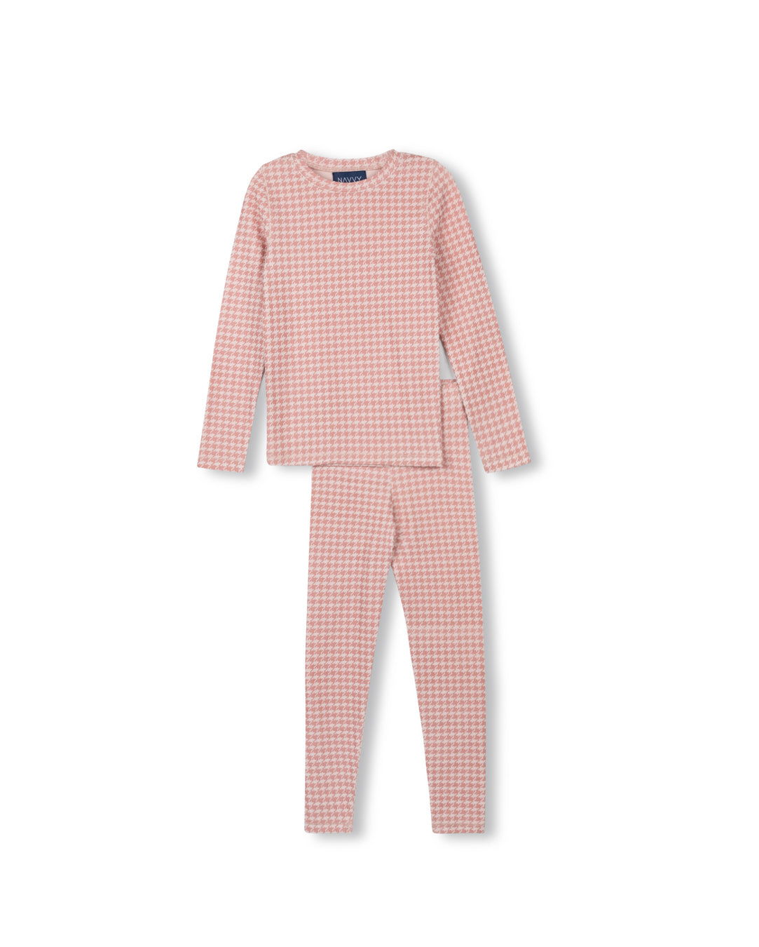 Houndstooth Pajama Set C-23549