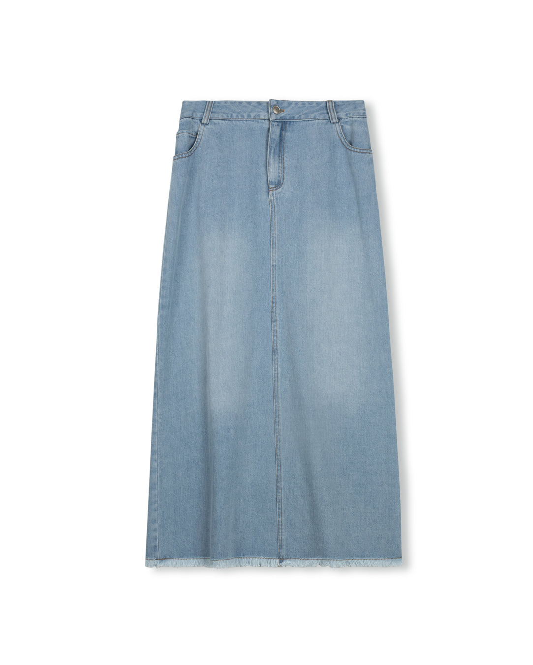 Washed Denim Skirt - Junees