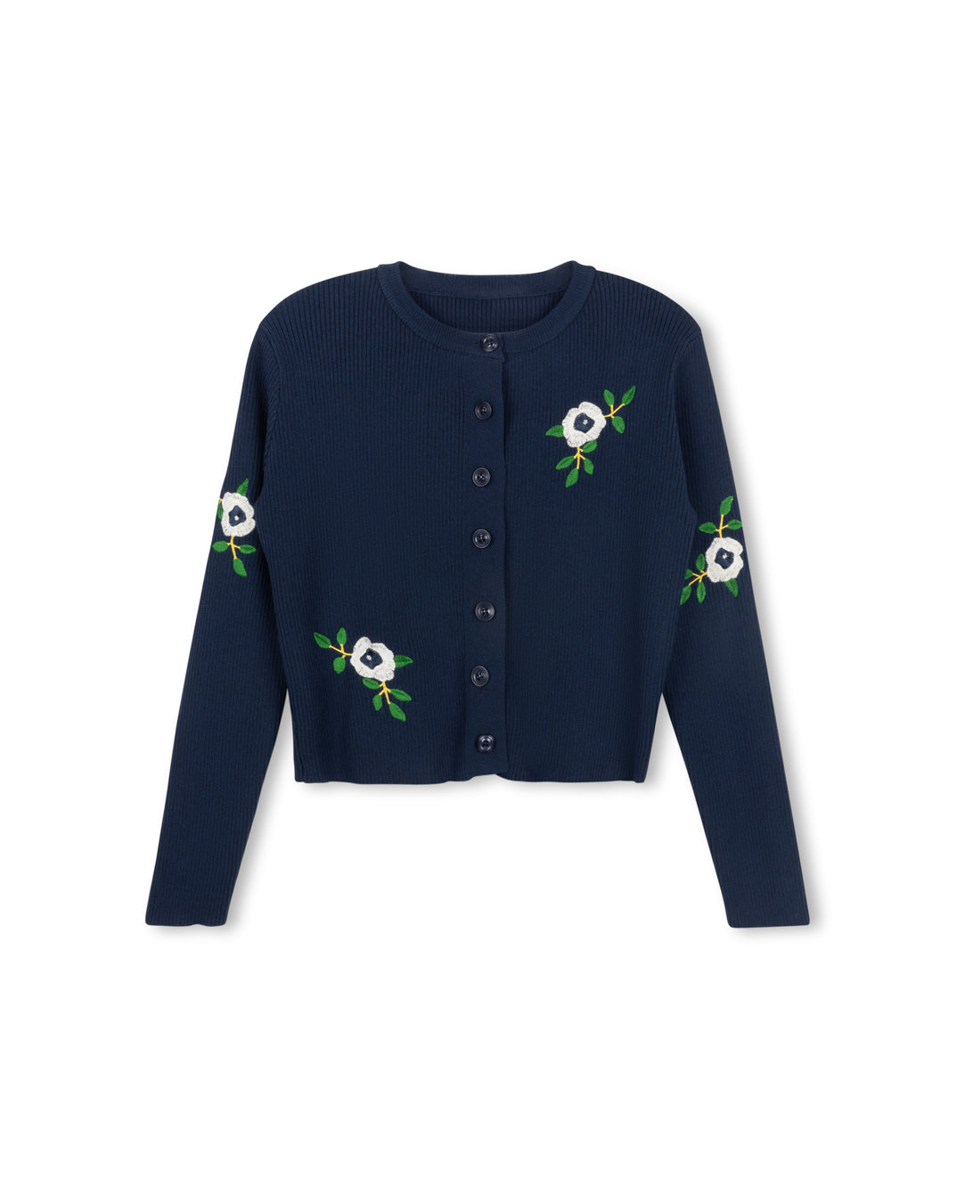 Bide Embroidered Cardigan