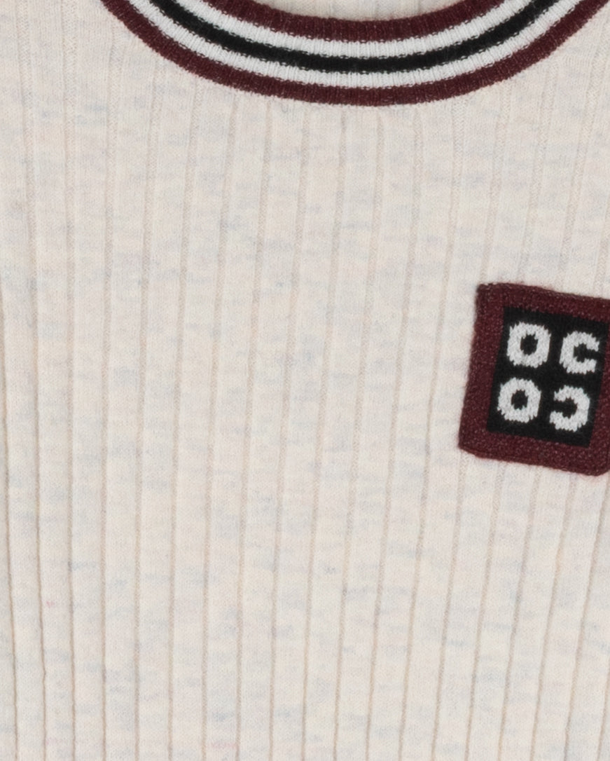 Cashmere Wide Ribbed Sweater