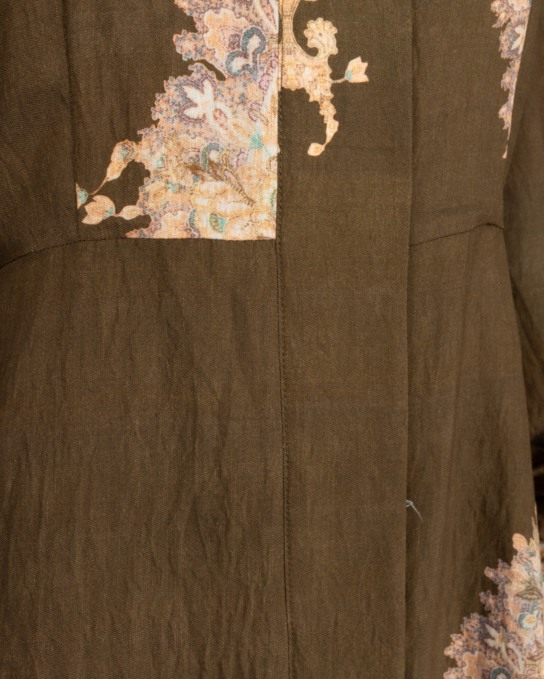 Exotic Floral Print Dress W-22170